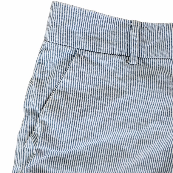 Club Monaco Marianna City Shorts blue stripes sz 2 - Picture 3 of 9